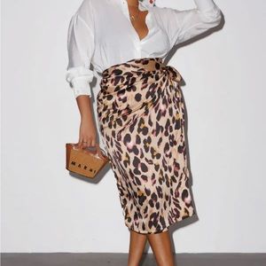 Brown leopard Jasper skirt